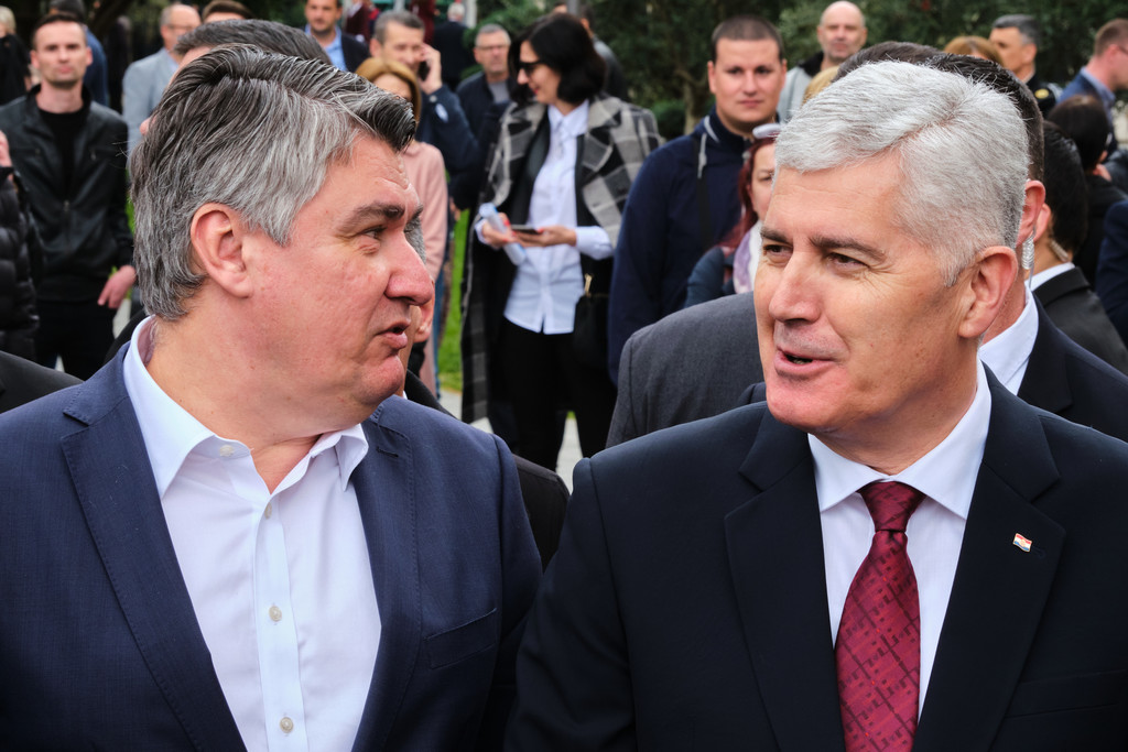 Milanović et Čović célèbrent les 30 ans du HVO